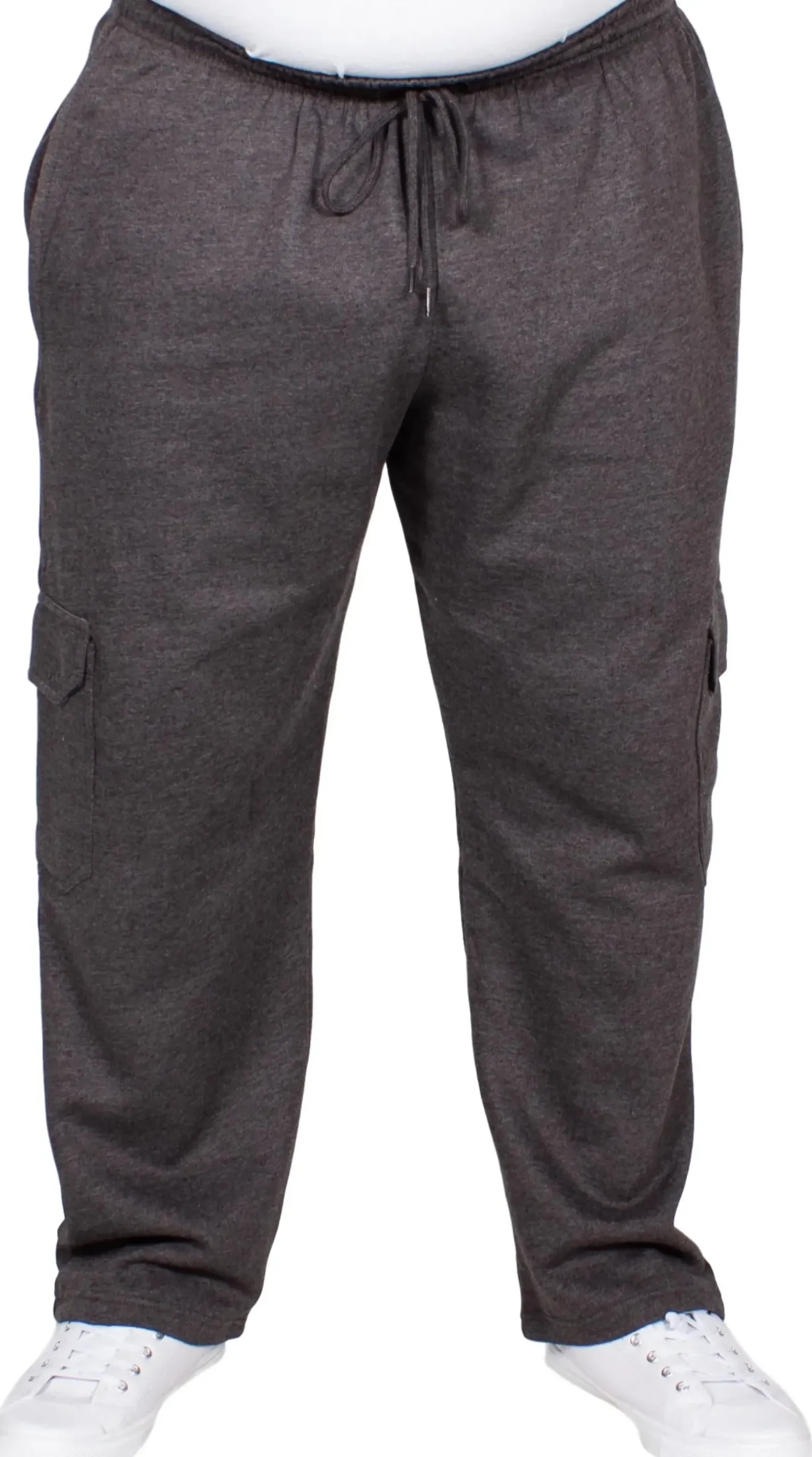 Bigdude Straight Leg Cargo Jogger Charcoal