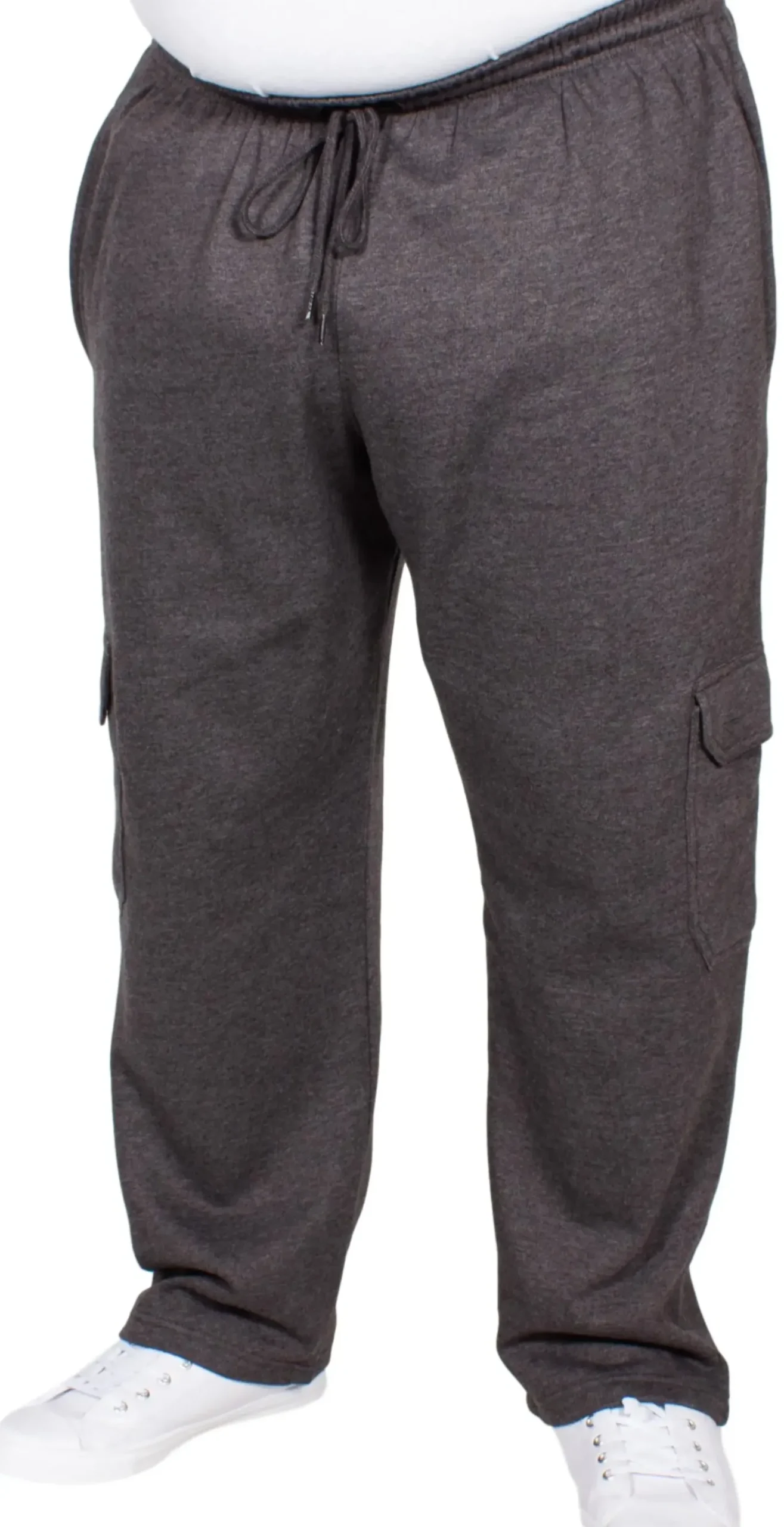 Bigdude Straight Leg Cargo Jogger Charcoal
