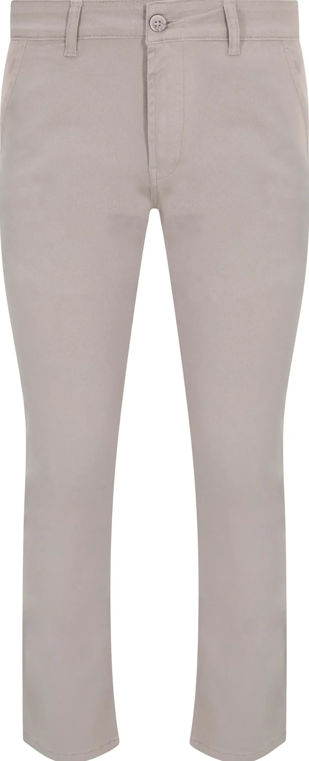 Bigdude Stretch Chino Trousers Stone