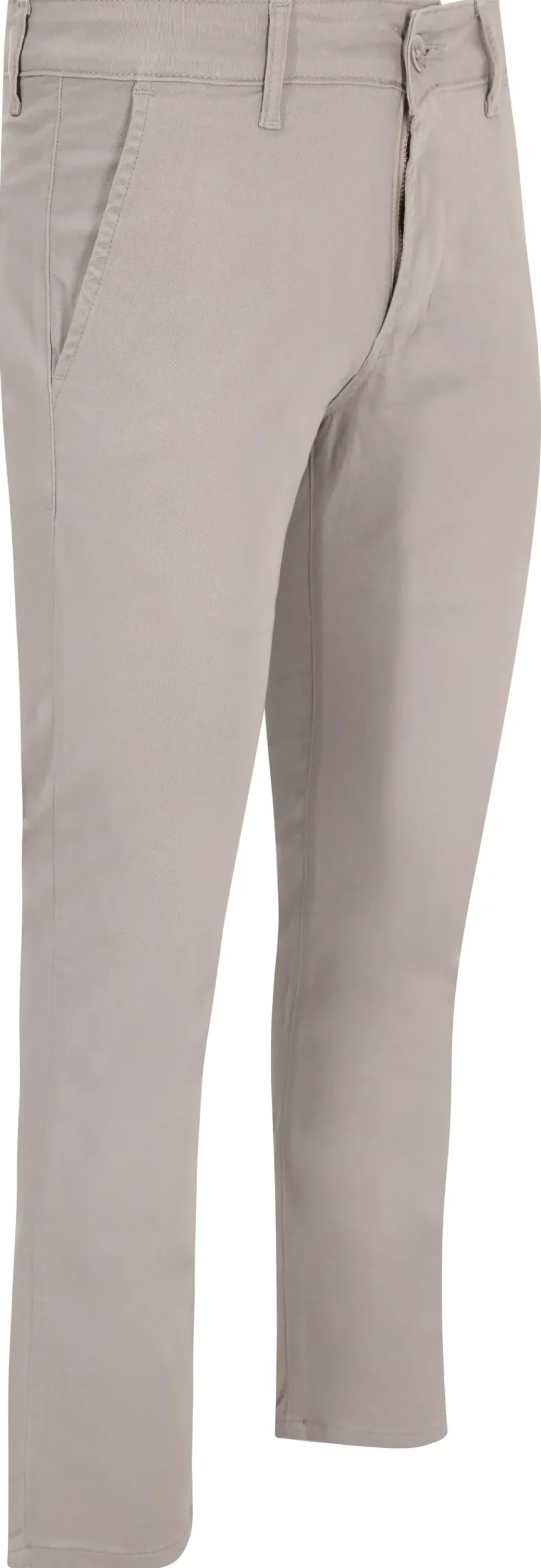 Bigdude Stretch Chino Trousers Stone