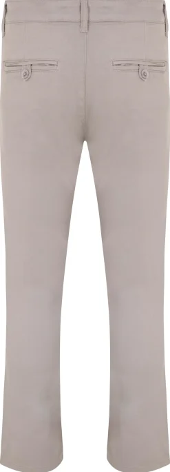 Bigdude Stretch Chino Trousers Stone