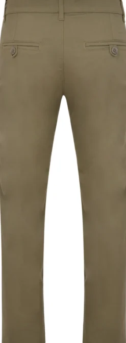 Bigdude Stretch Chino Trousers Light Khaki