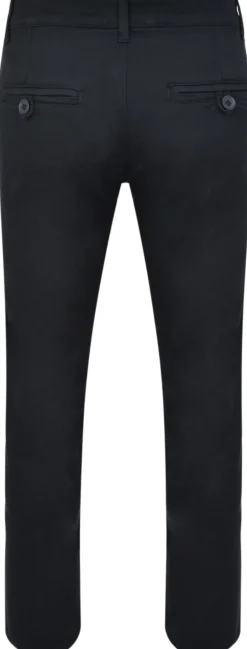Bigdude Stretch Chino Trousers Navy