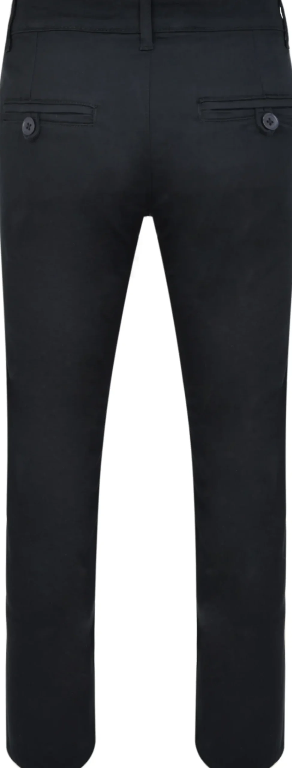 Bigdude Stretch Chino Trousers Navy