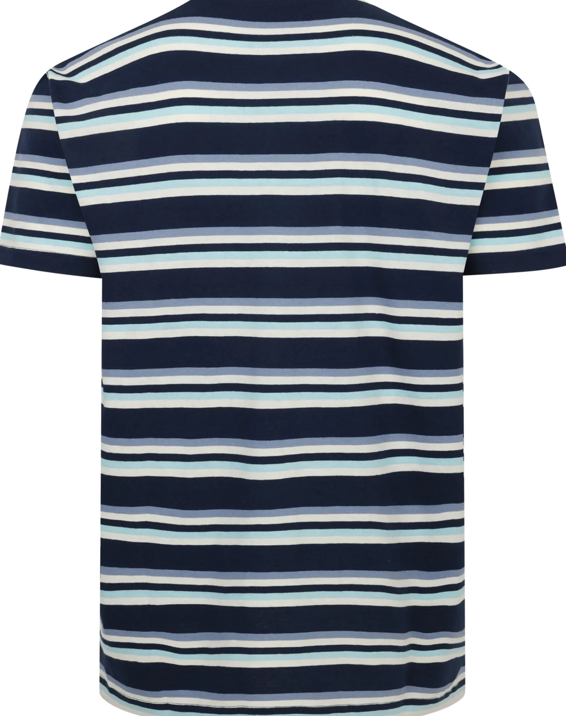 Bigdude Stripe T-Shirt Navy Tall