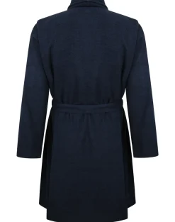 Bigdude Terry Towelling Dressing Gown Navy