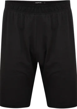 Bigdude Twin Pack Classic Pyjama Shorts Black/Navy