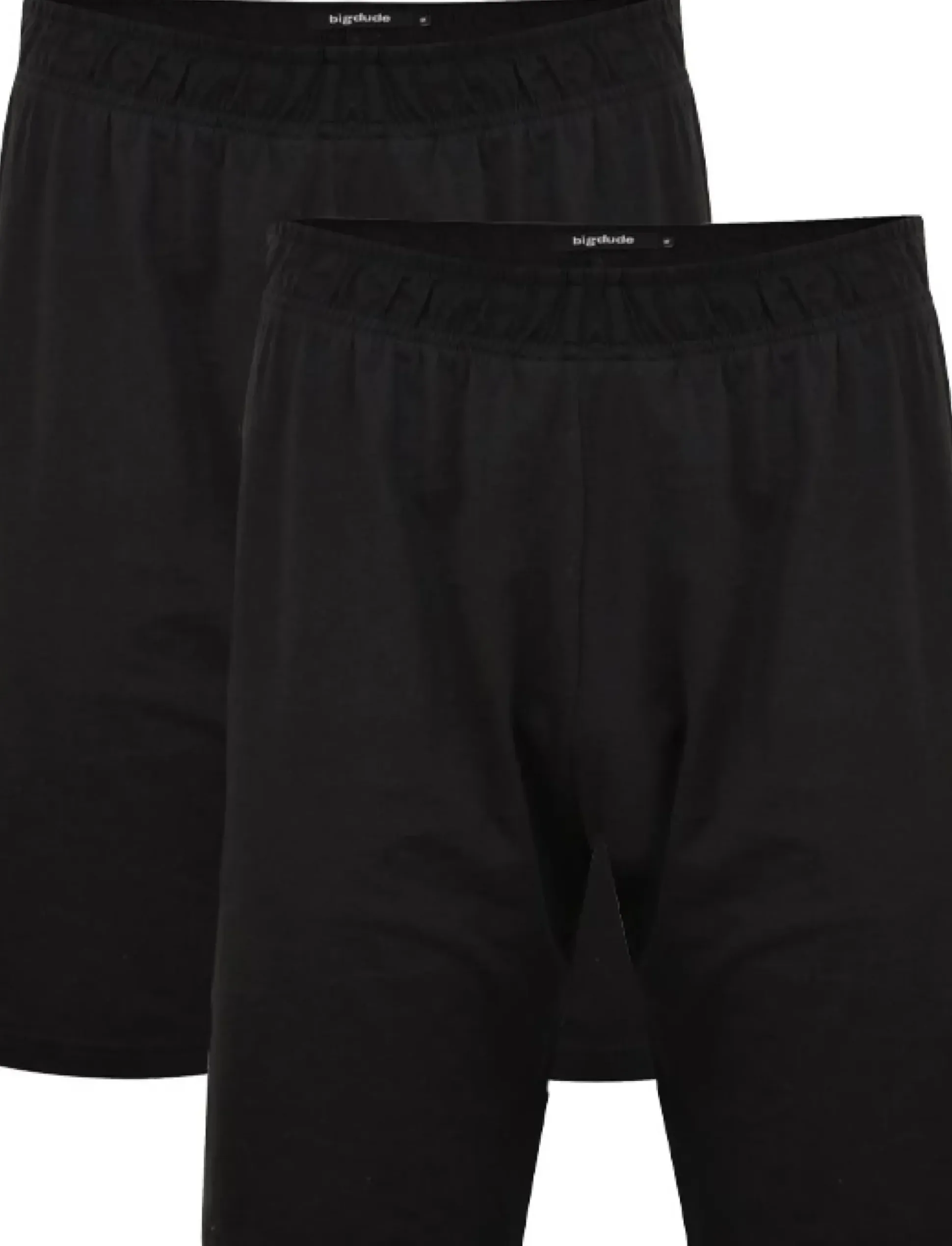 Bigdude Twin Pack Woven PJ Shorts Multi