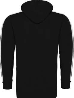 Bigdude Twin Stripe Hoody Black