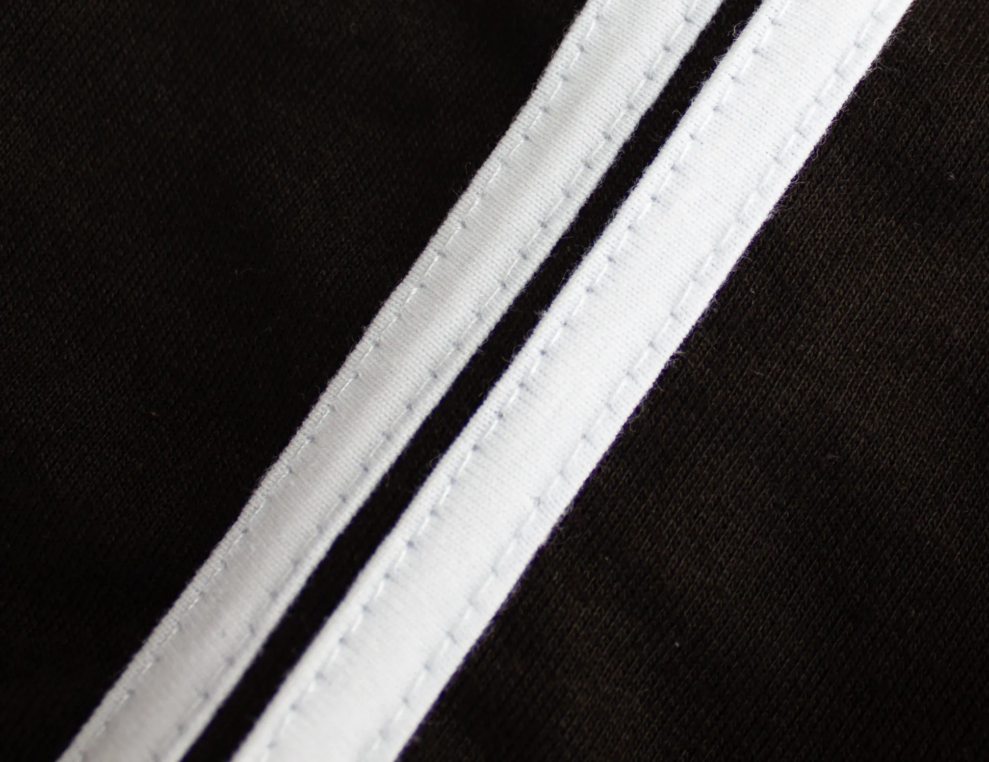 Bigdude Twin Stripe Hoody Black