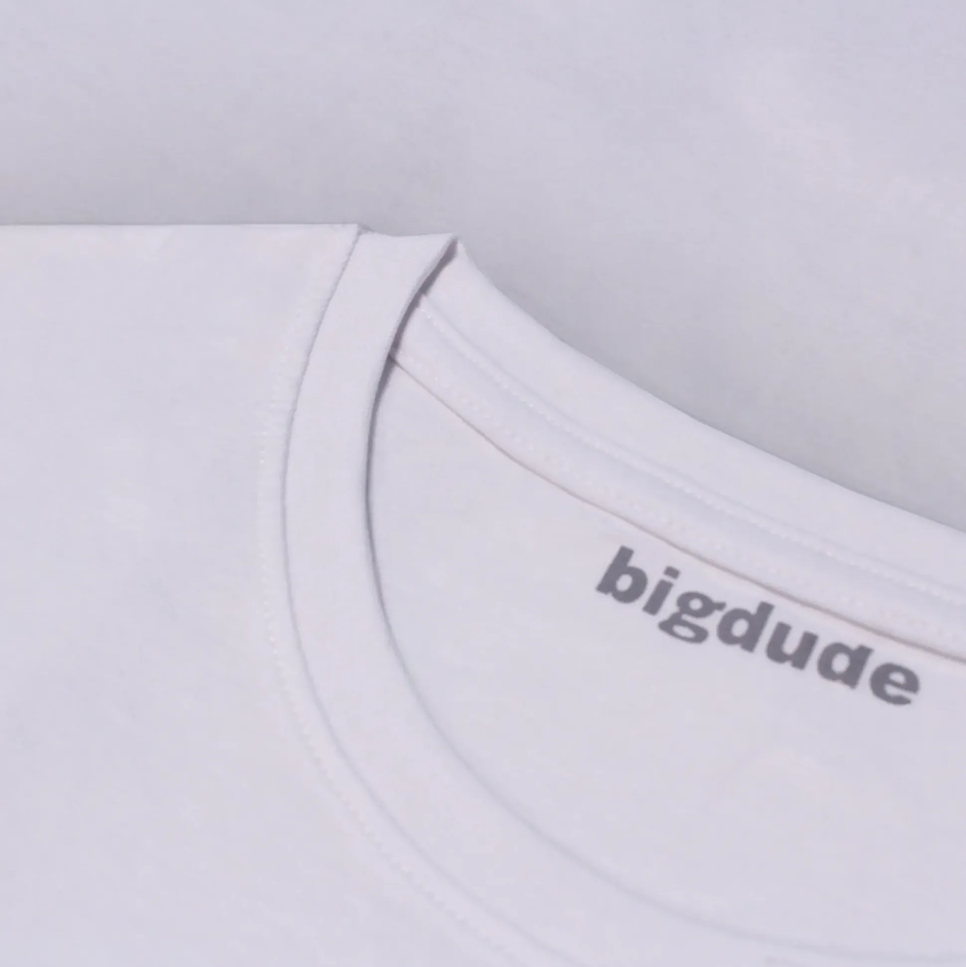 Bigdude USA Print T-Shirt White