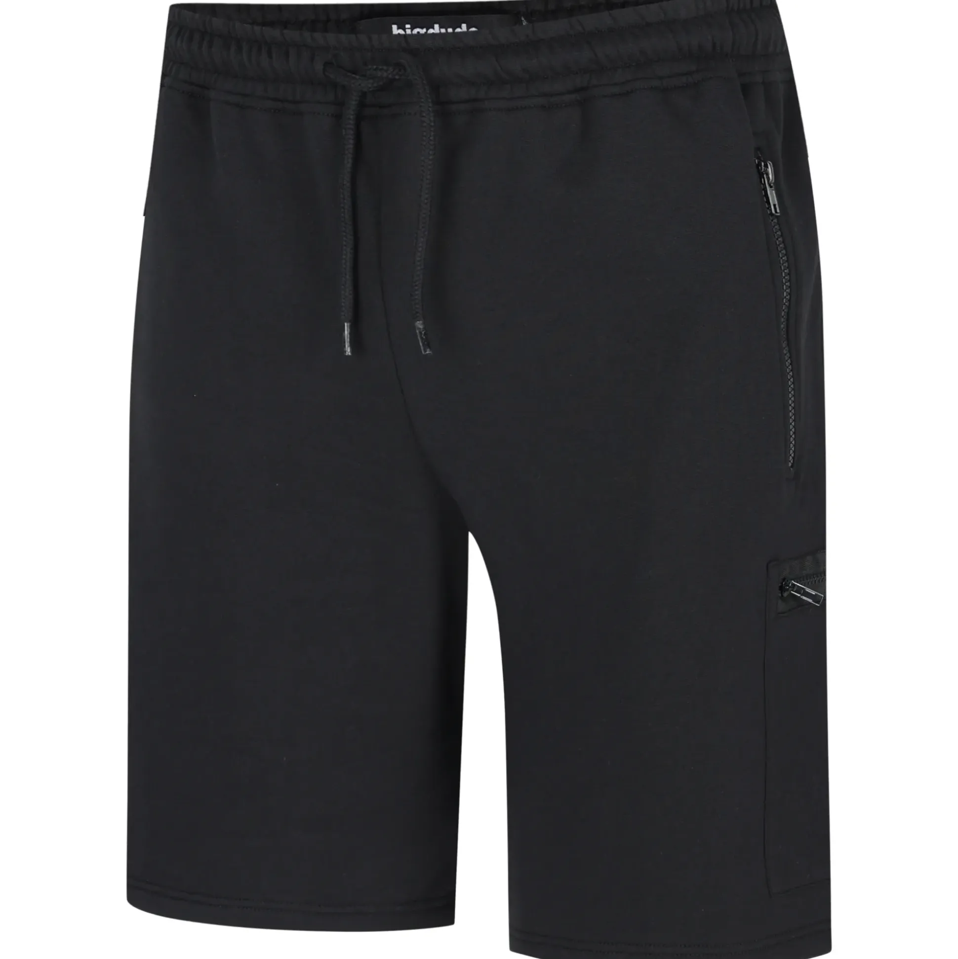 Bigdude Utility Fleece Shorts Black